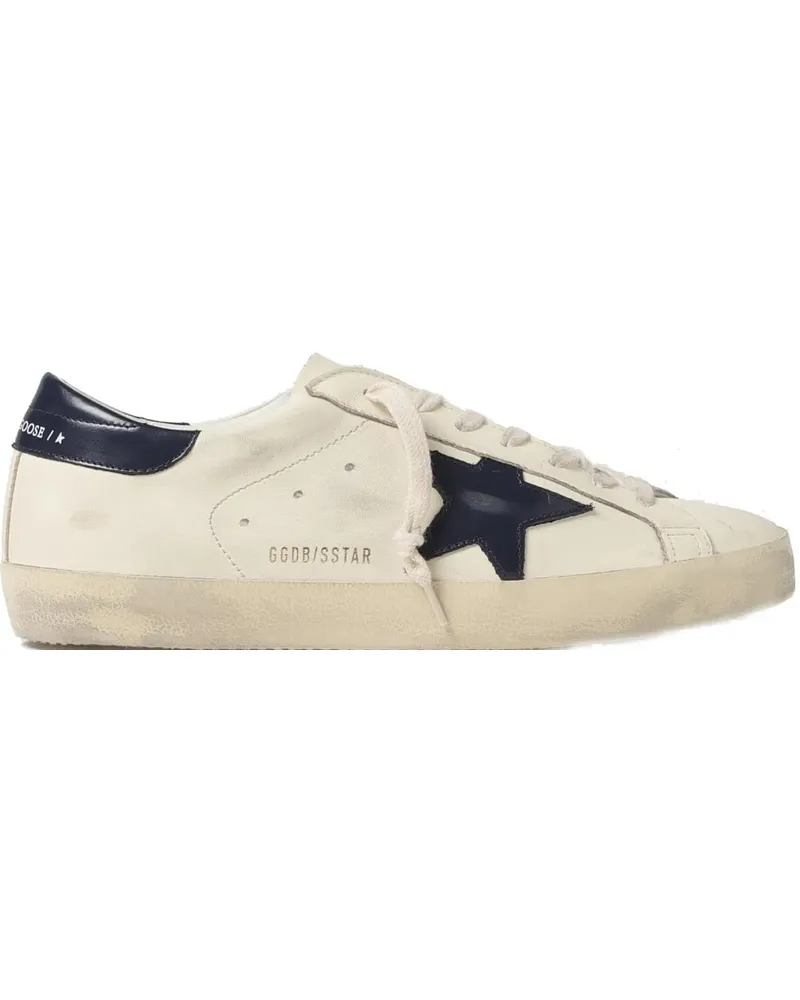 Golden Goose Low-Top Sneaker cream bleu beige Beige