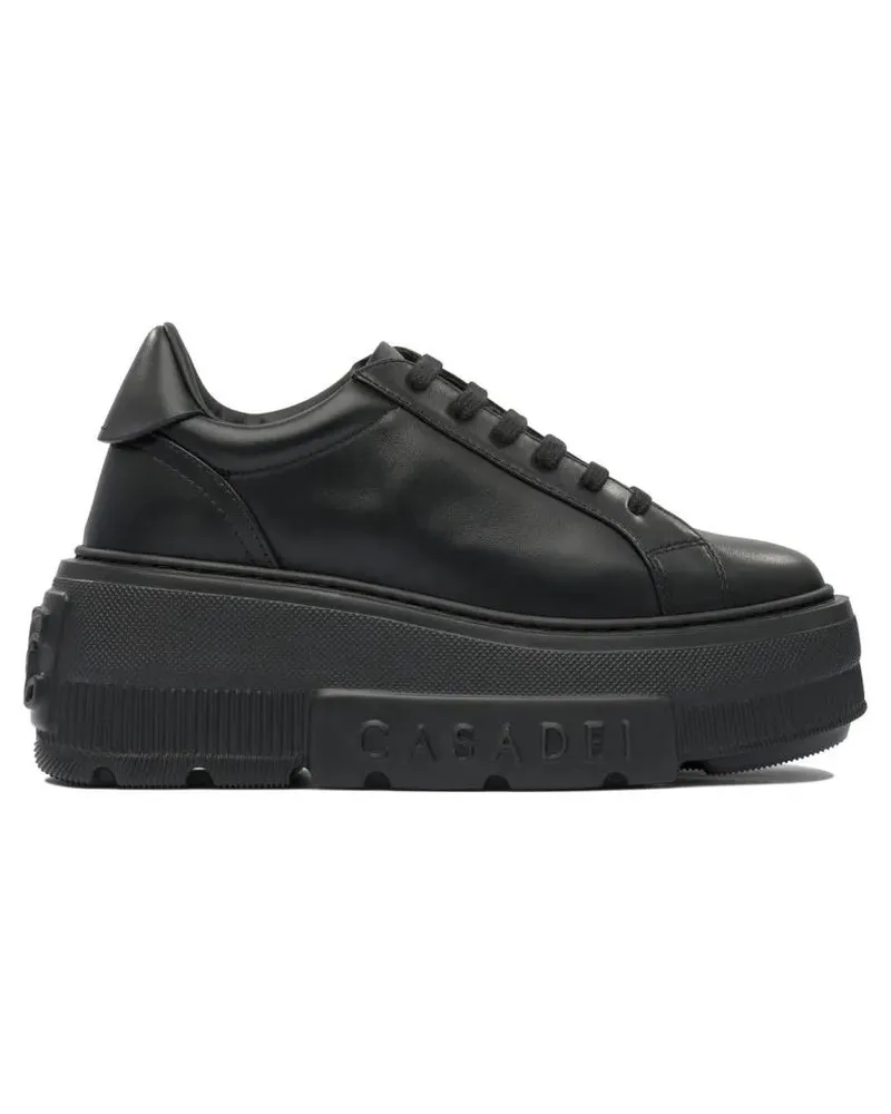 Casadei Low-Top Sneaker Sole Sneakers With Design And Elevated Platform schwarz Schwarz