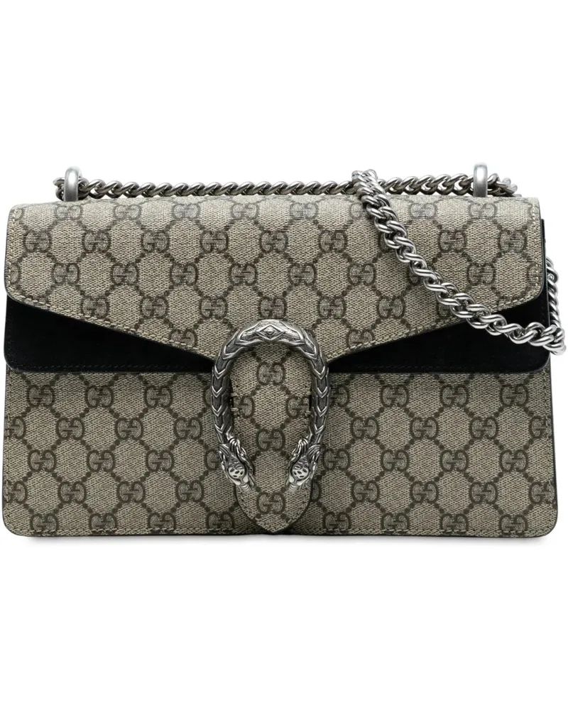 Gucci Hobo Bags Medium GG Supreme Dionysus Shoulder Bag braun Braun