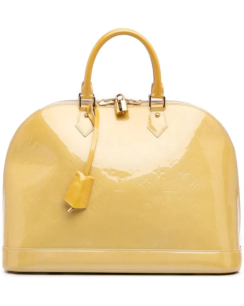 Louis Vuitton Crossbody Bags Monogram Vernis Alma GM braun Braun