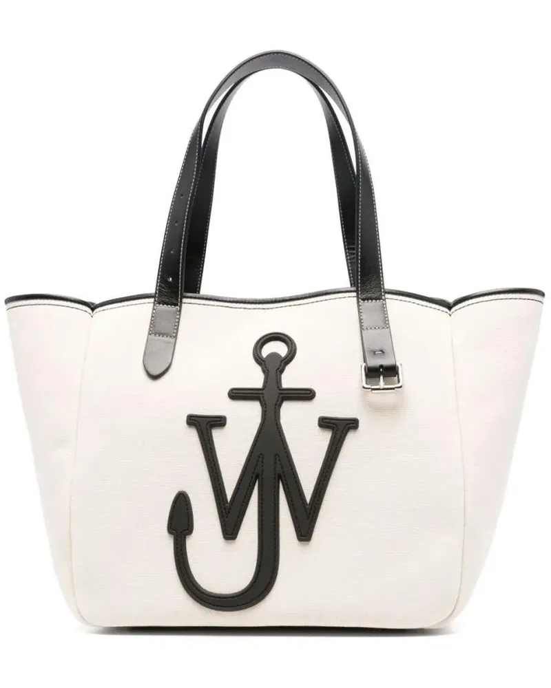 J.W.Anderson Shopper & Totes Beige Tote Bag With Tie-Fastening Straps And Signa beige Beige