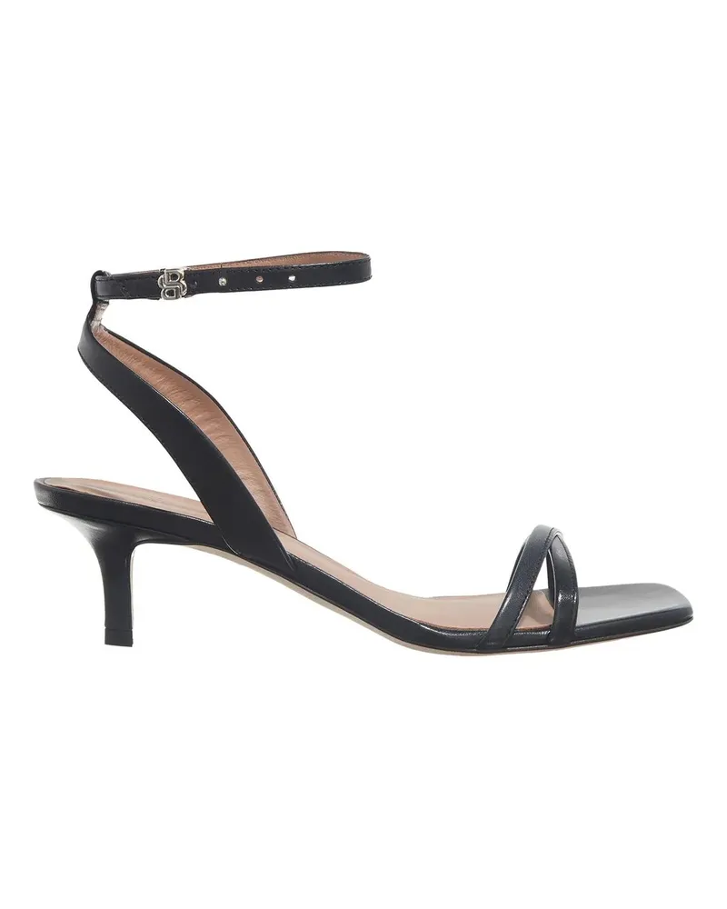 HUGO BOSS Sandaletten mit Absatz Charlize Sandal50 schwarz Schwarz