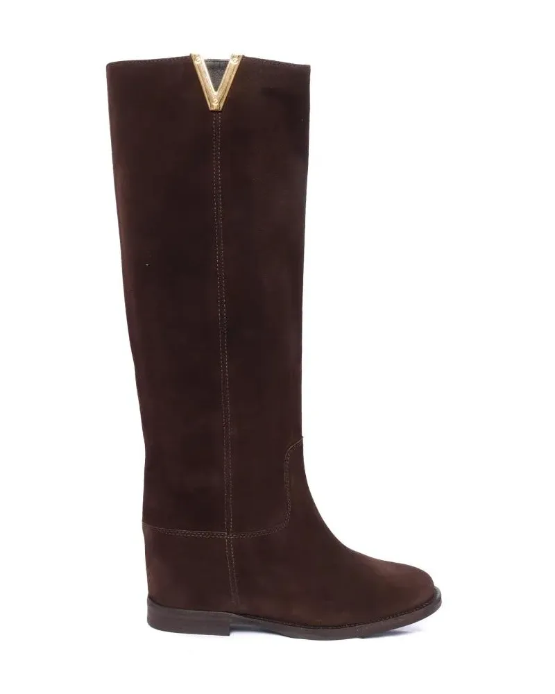 Via Roma 15 Stiefel V-Shaped Boot braun Braun
