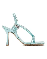 Bottega Veneta Sandalen & Sandaletten Icy Moon Stretch Slingback Sandals Blau