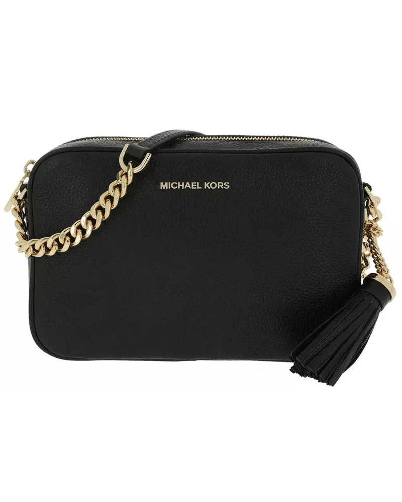Michael Kors Crossbody Bags Jet Set Md Camera Bag schwarz Schwarz