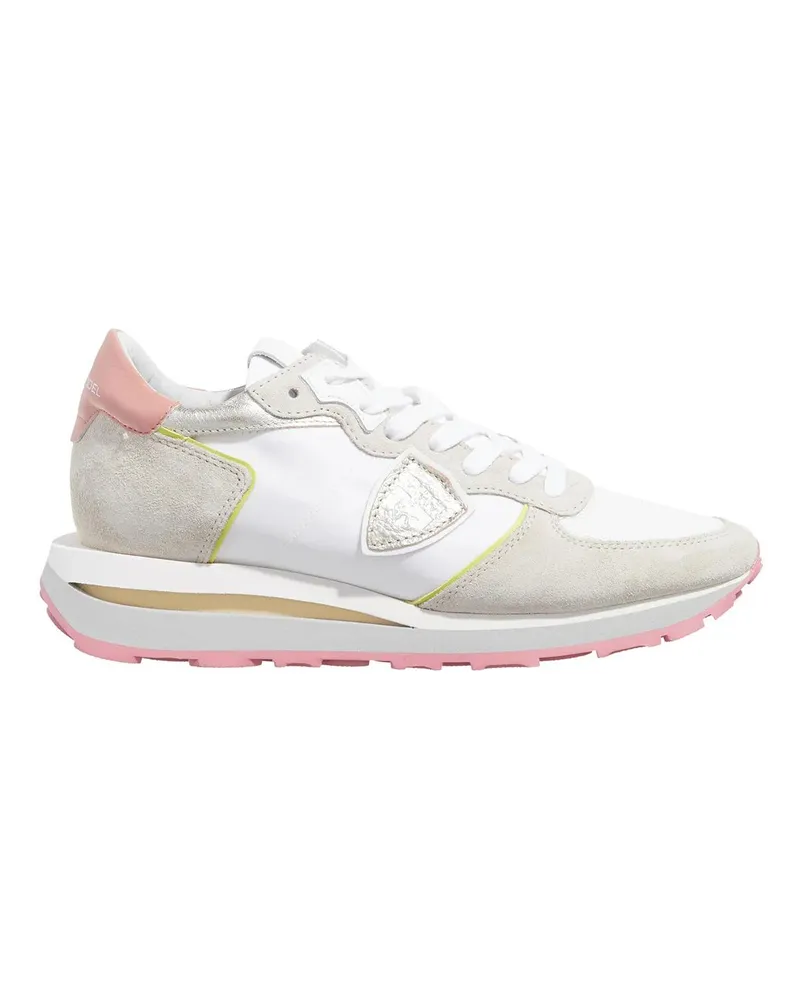 Philippe Model Low-Top Sneaker Tropez Haute Low Woman rosa Gold
