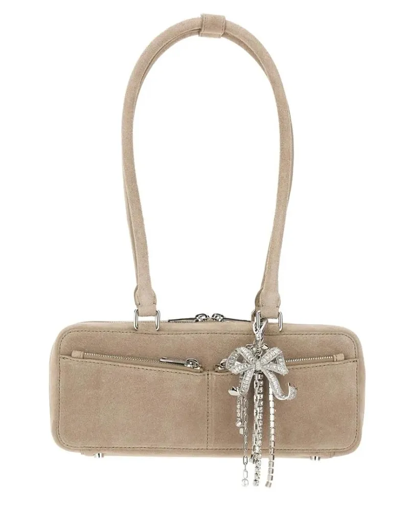 Self-Portrait Hobo Bags Shoulder Bag With Charming Embellishments beige Beige