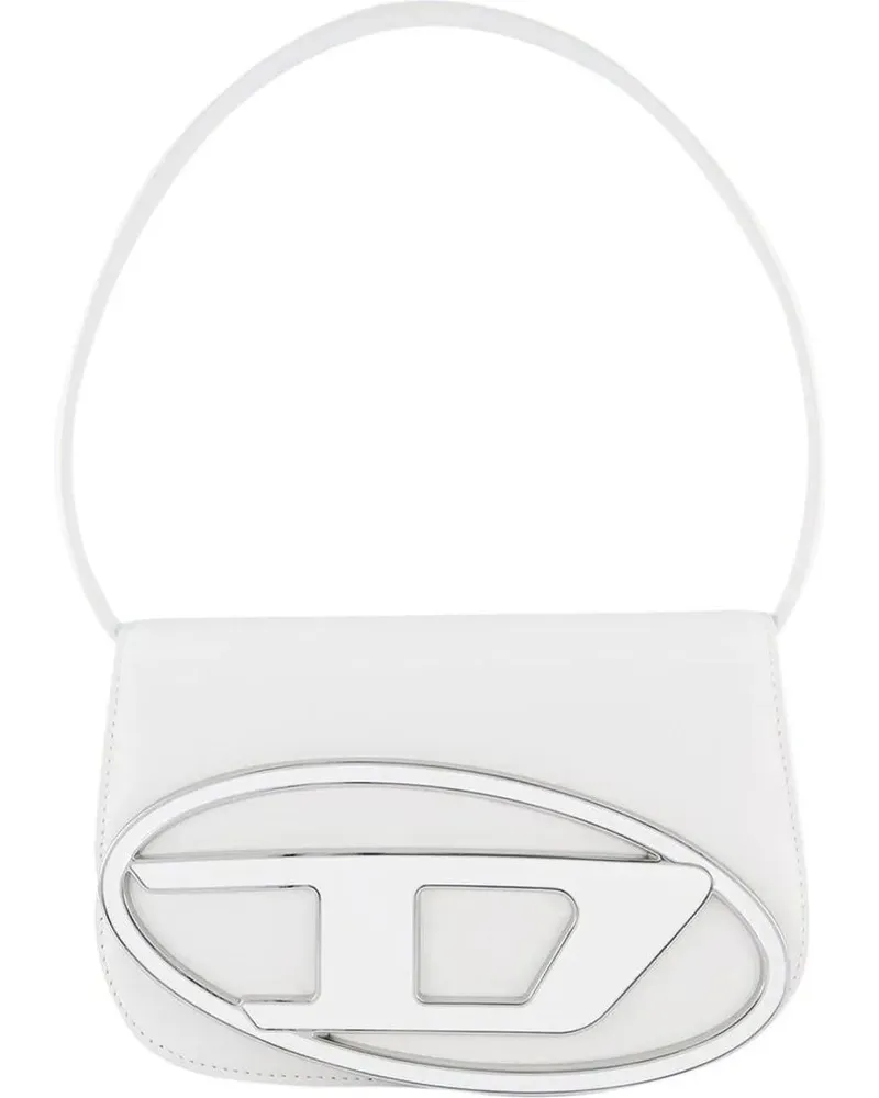 Diesel Crossbody Bags 1Dr Shoulder Bag White mat weiß Weiß