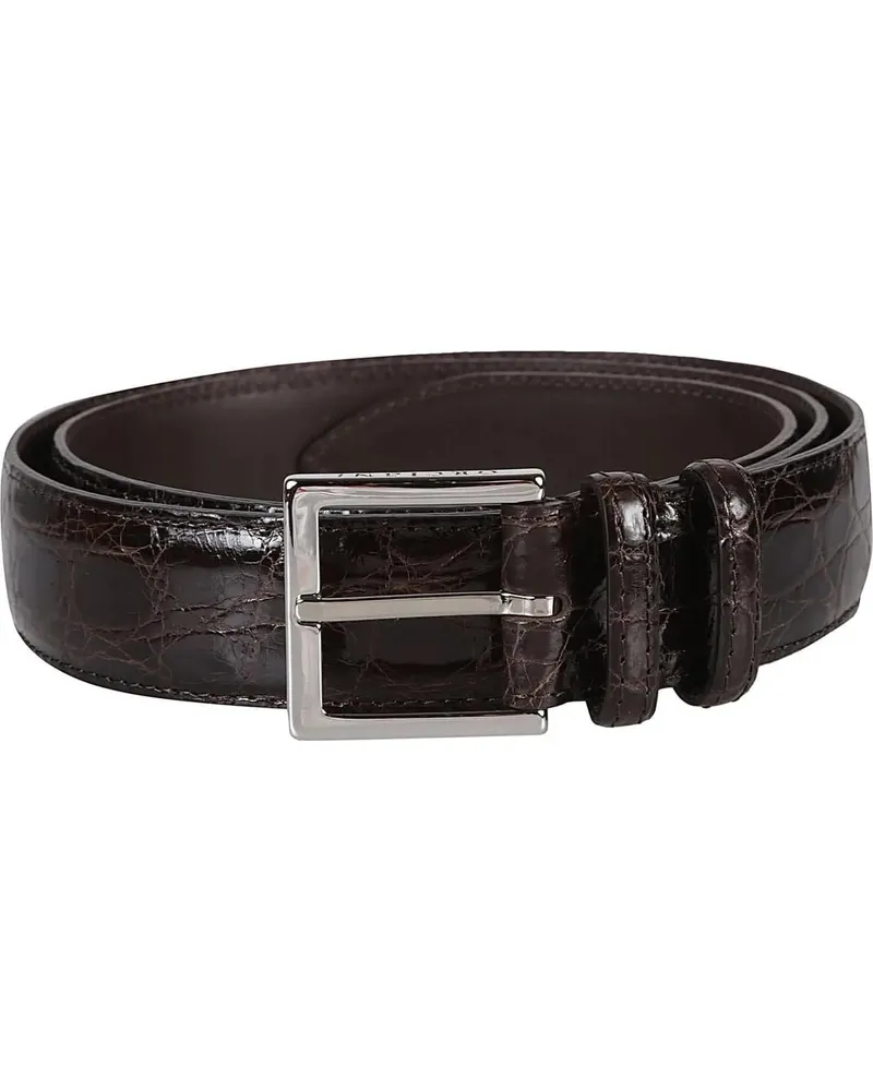 Orciani Gürtel Classic Belt Brown braun Braun