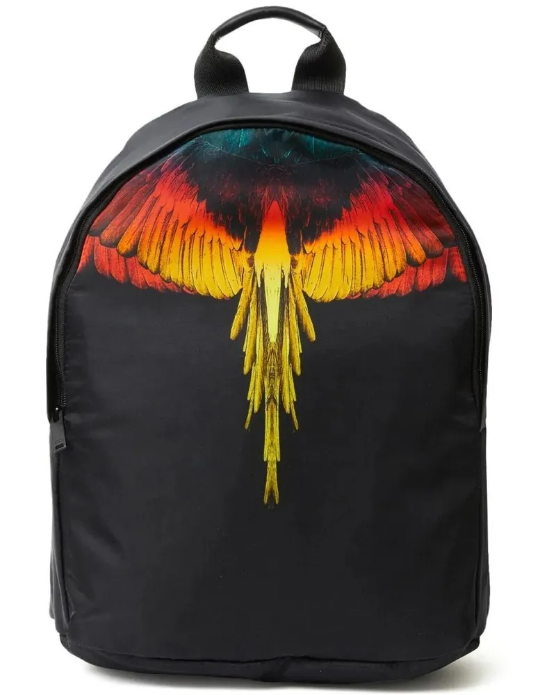 Marcelo Burlon | County of Milan Rucksäcke Icon Wings Logo Backpack schwarz Schwarz
