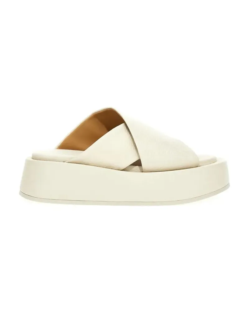 Marsèll Sandalen 'Flat' Slides beige Beige