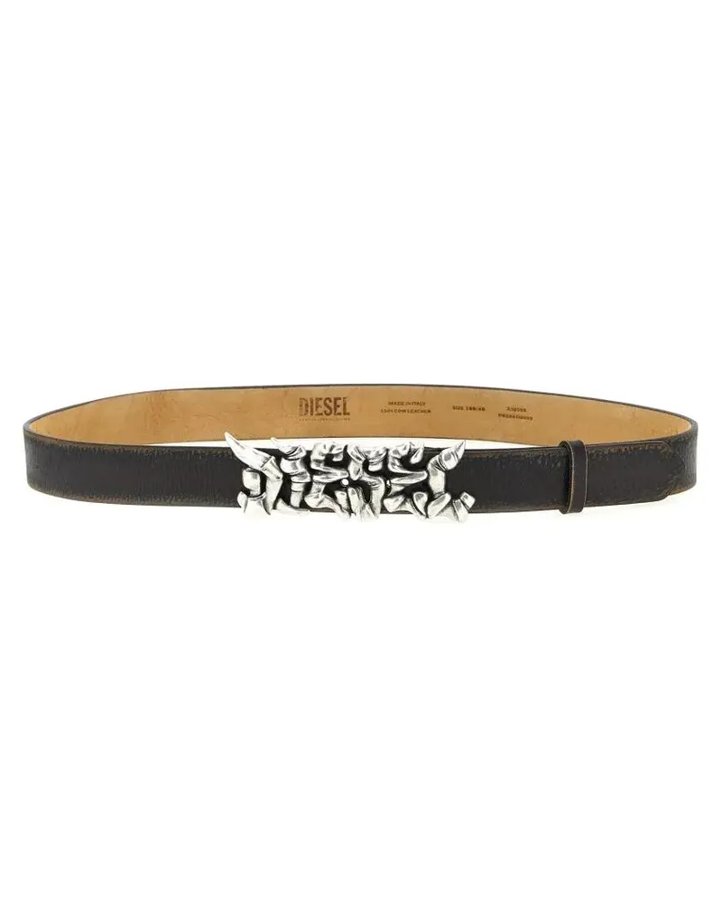Diesel Gürtel 'B-Graffiti' Belt braun Braun