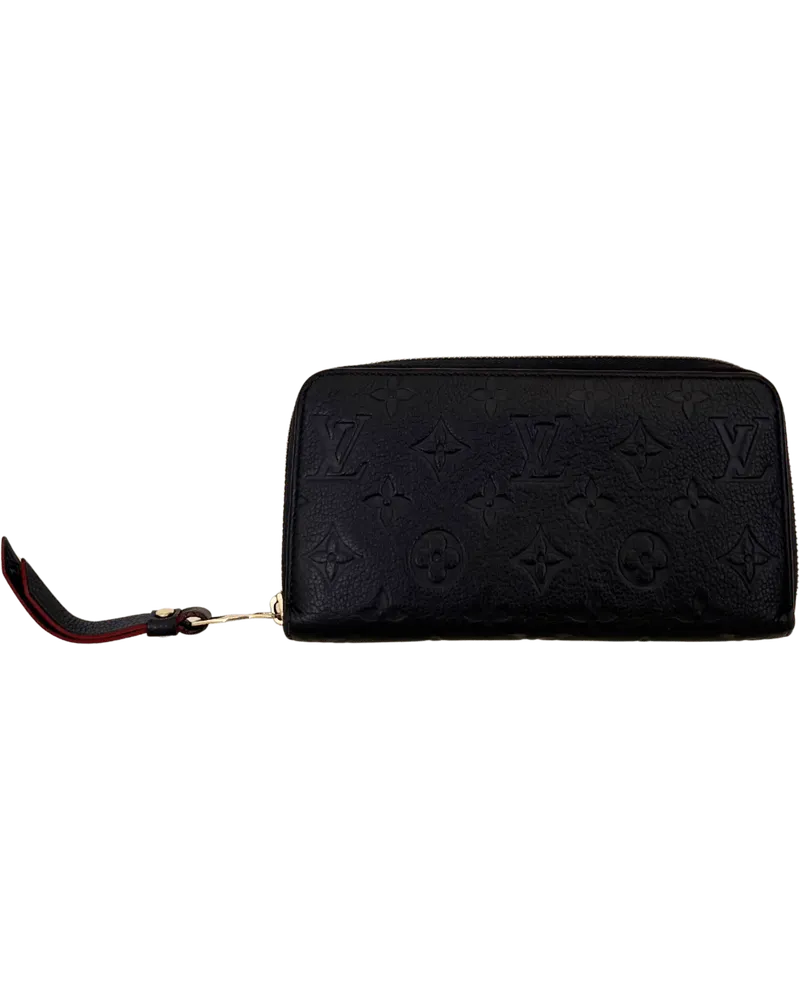 Louis Vuitton Kleinleder  Zippy Wallet Empreinte Navy Blue Ful blau Blau