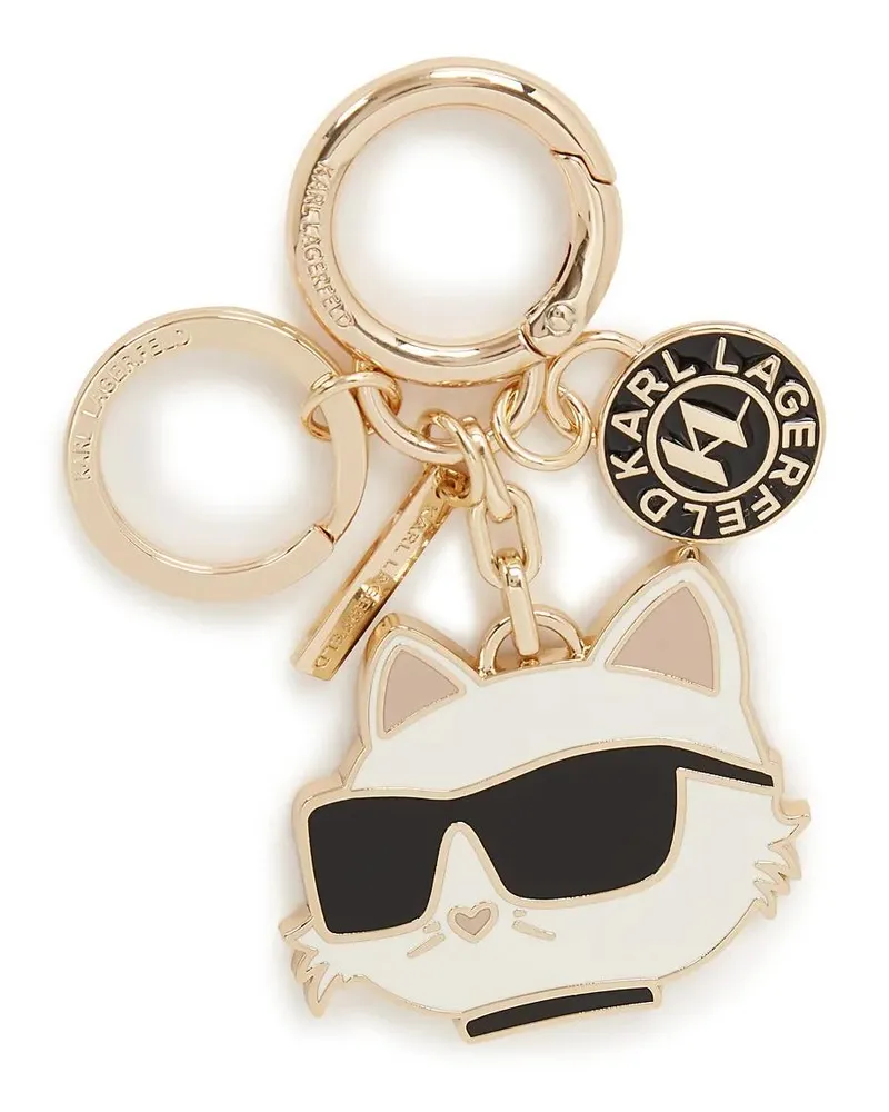 Karl Lagerfeld Schlüssel- & Taschenanhänger IKON CHOUPETTE-SCHLÜSSELANHÄNGER gold Gold