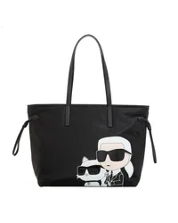 Karl Lagerfeld Totes K/Ikonik 2.0 Nylon Tote Xl Kc Schwarz