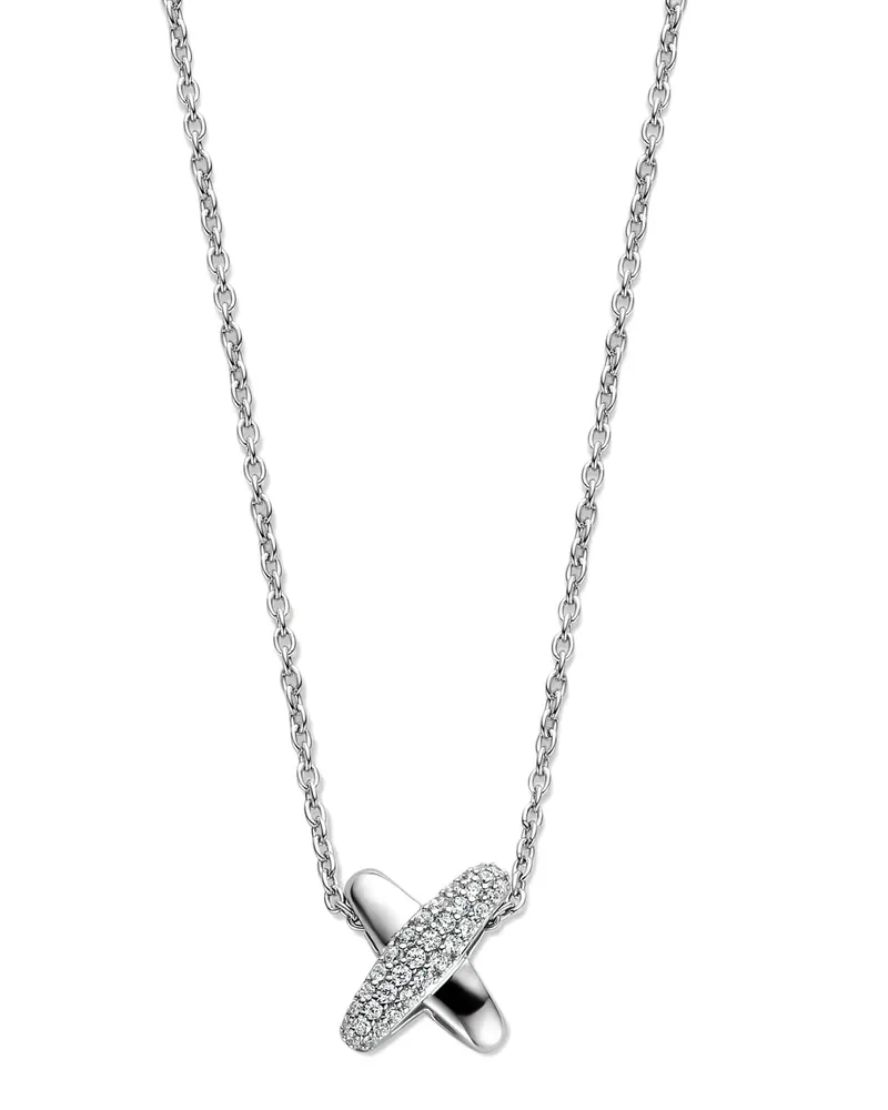 ti sento milano Halsketten 925er Sterlingsilber Halskette silver Silber