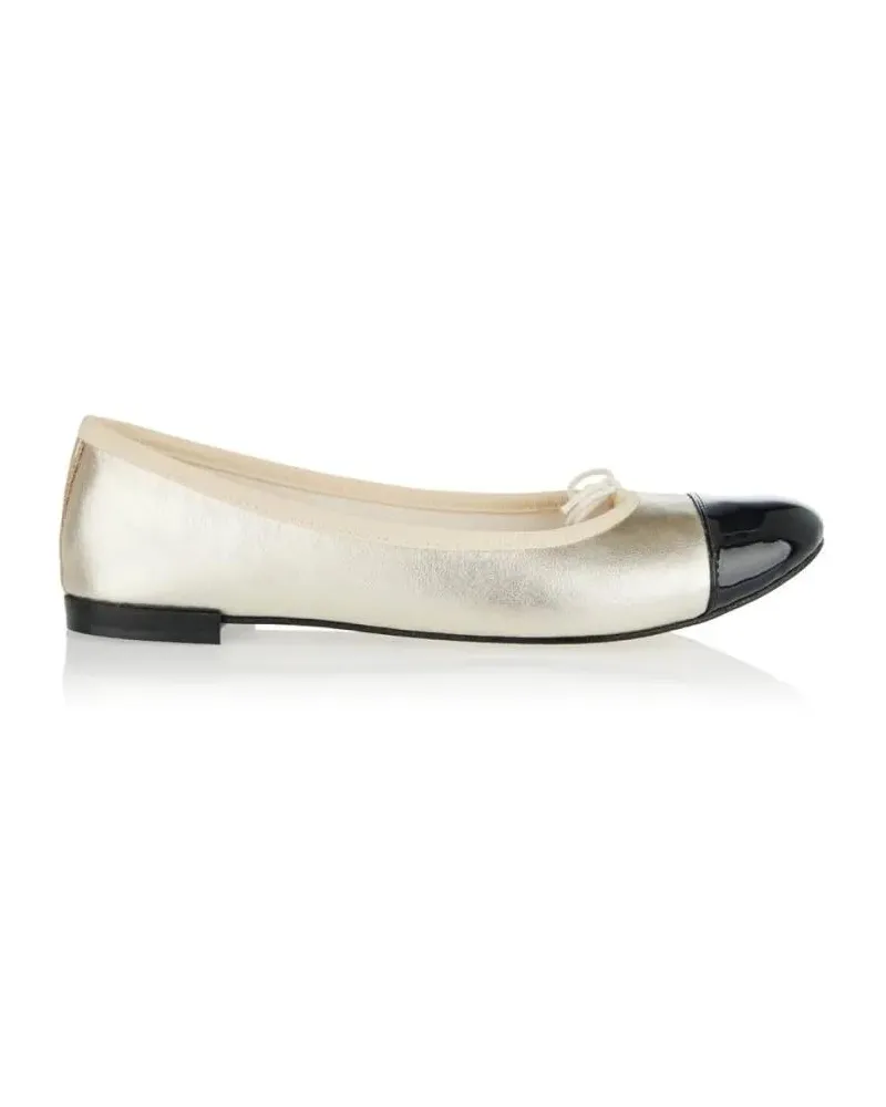 Repetto Flora Cap-Toe Ballerina Ballet Flats beige Beige