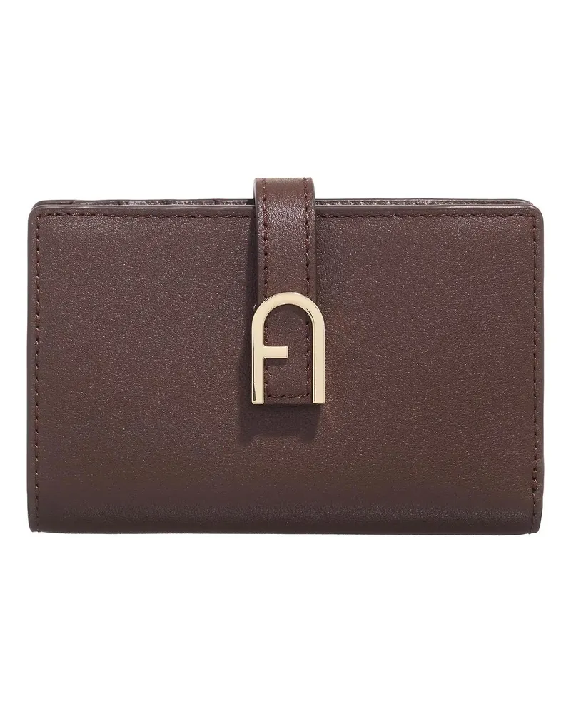 Furla Portemonnaie  Flow S Compact Wallet braun Braun