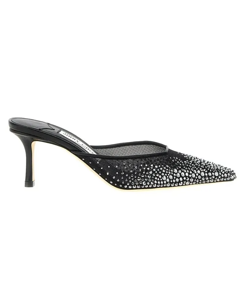 Jimmy Choo Hohe Schuhe 'Vivi' Sabots grau Grau
