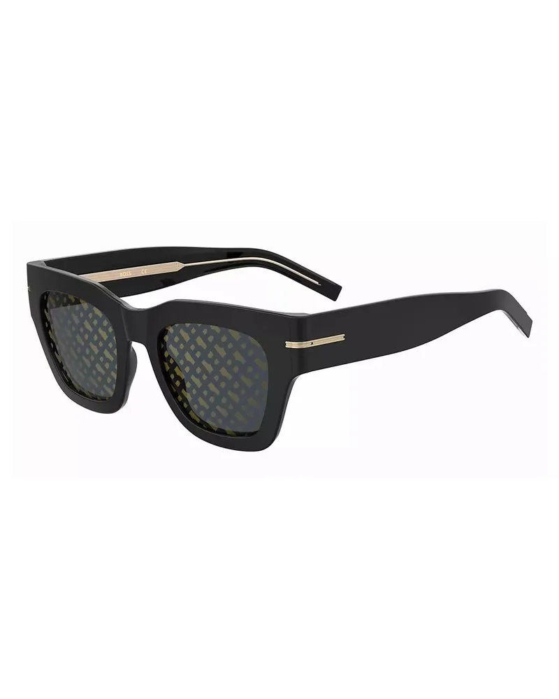 HUGO BOSS Sonnenbrille  black Schwarz