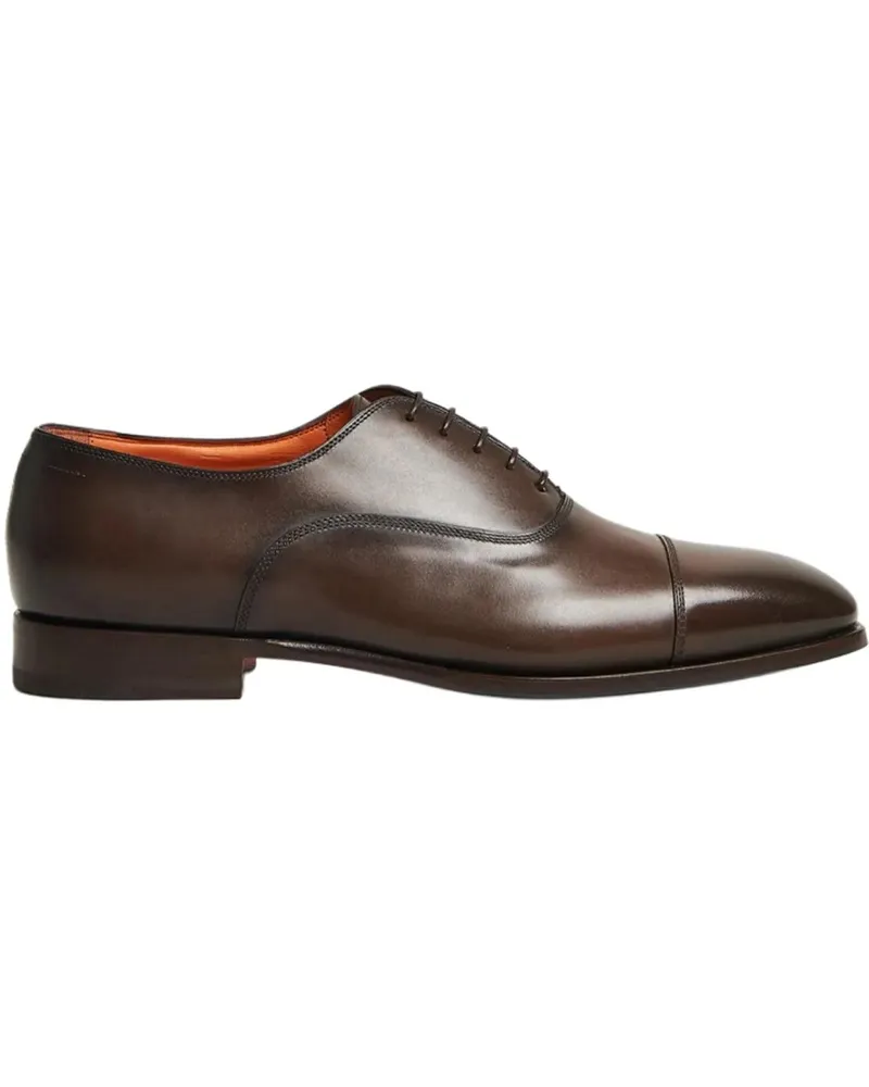 Santoni Oxford Veterschoen braun Braun