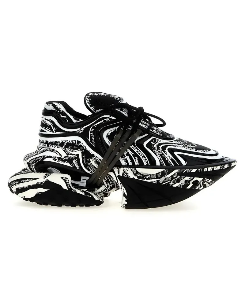 Balmain Low-Top Sneaker 'Unicorn' Sneakers schwarz Schwarz