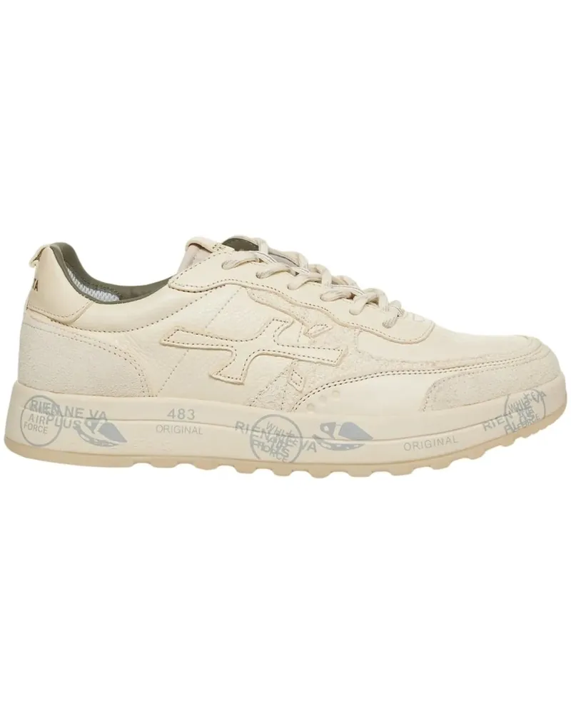 Premiata Low-Top Sneaker Sneakers 'Nous' weiß Weiß