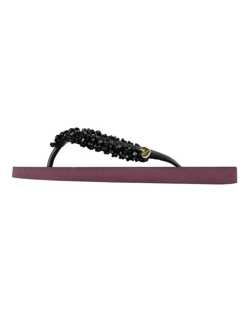 uzurii Slipper & Pantoletten Zehentrenner Lizzy rot Rot
