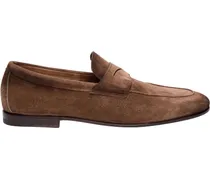 Loafer Flat Shoes Brown braun