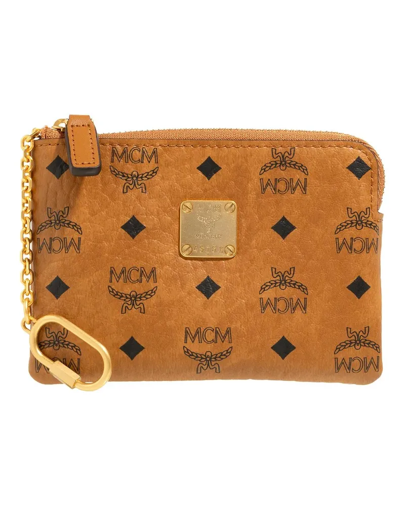 MCM Portemonnaie Aren Card Case cognacbraun Cognacbraun