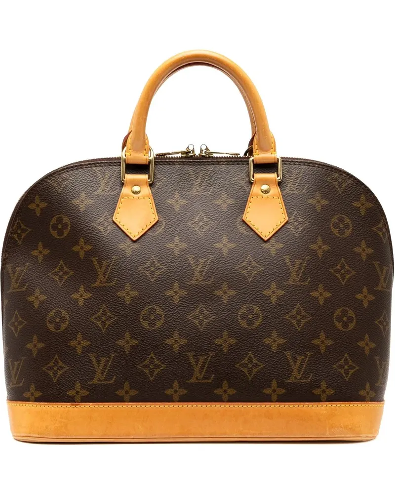 Louis Vuitton Crossbody Bags Monogram Alma PM braun Braun