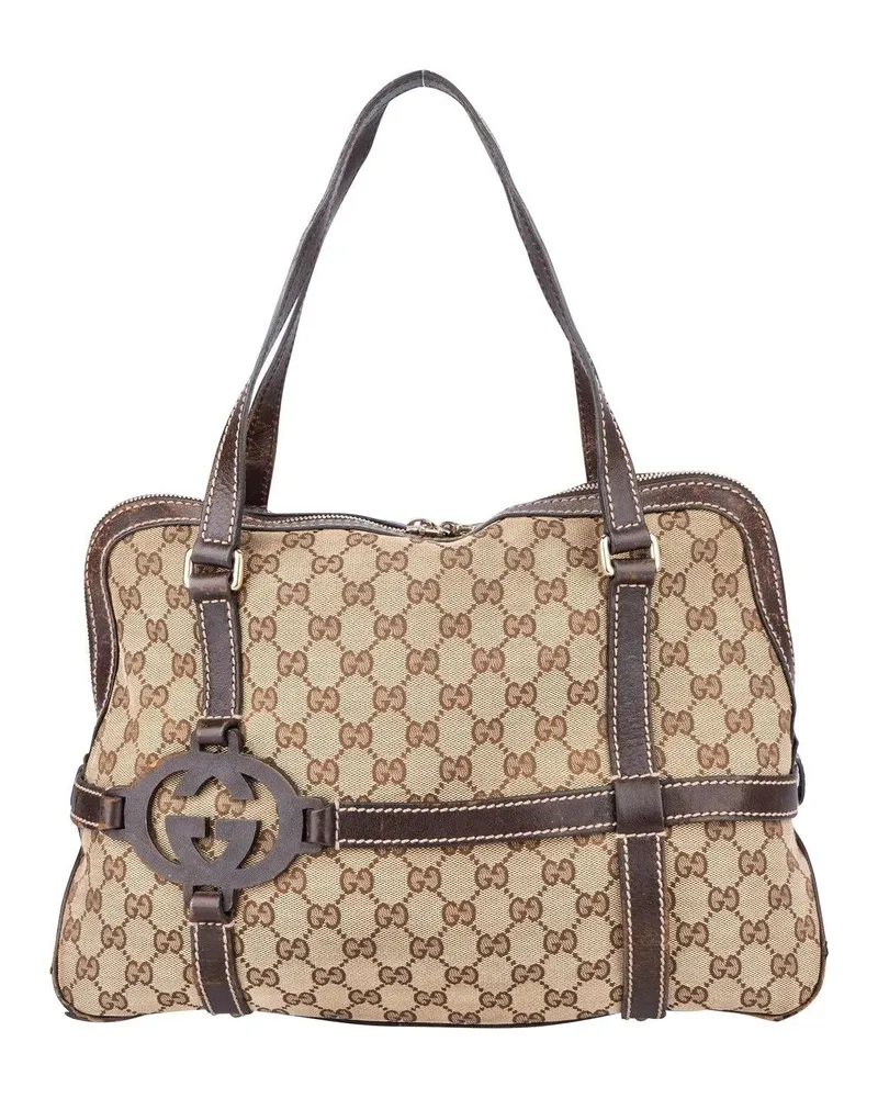 Gucci Crossbody Bags  GG Monogram Stripes Handbag bunt Bunt