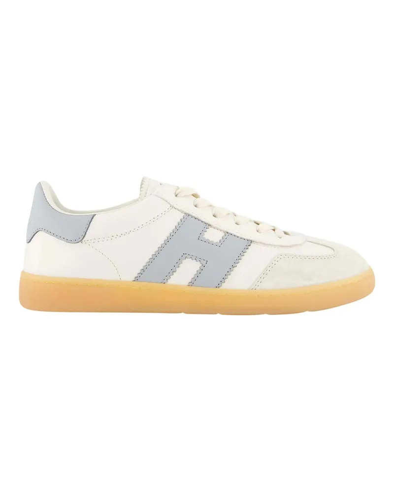 Hogan Low-Top Sneaker Dames Cool Sneaker Wit/Grijs weiß Weiß