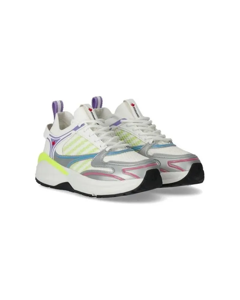 Dsquared2 Sneakers Dash White Multicolor Sneaker Weiß