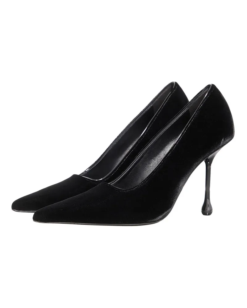 Jimmy Choo Pumps & High Heels Velvet Pumps Schwarz