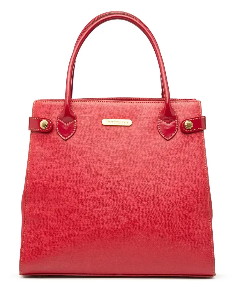 Burberry Crossbody Bags Leather Handbag rot Rot