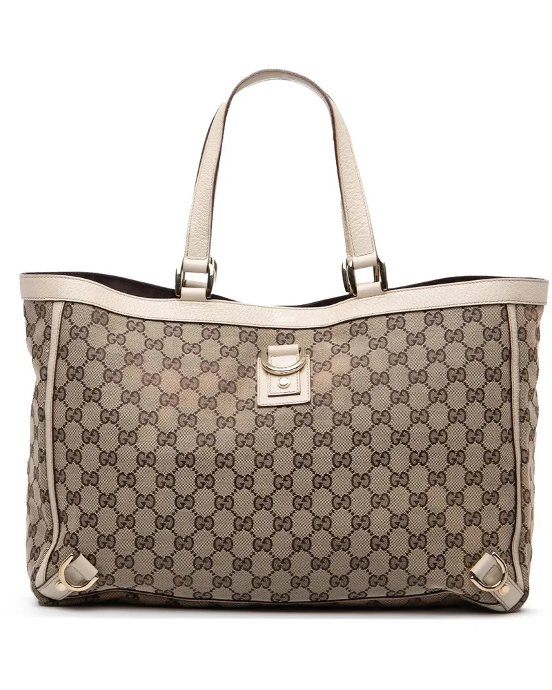 Gucci Shopper GG Canvas Abbey D Ring Tote braun Braun