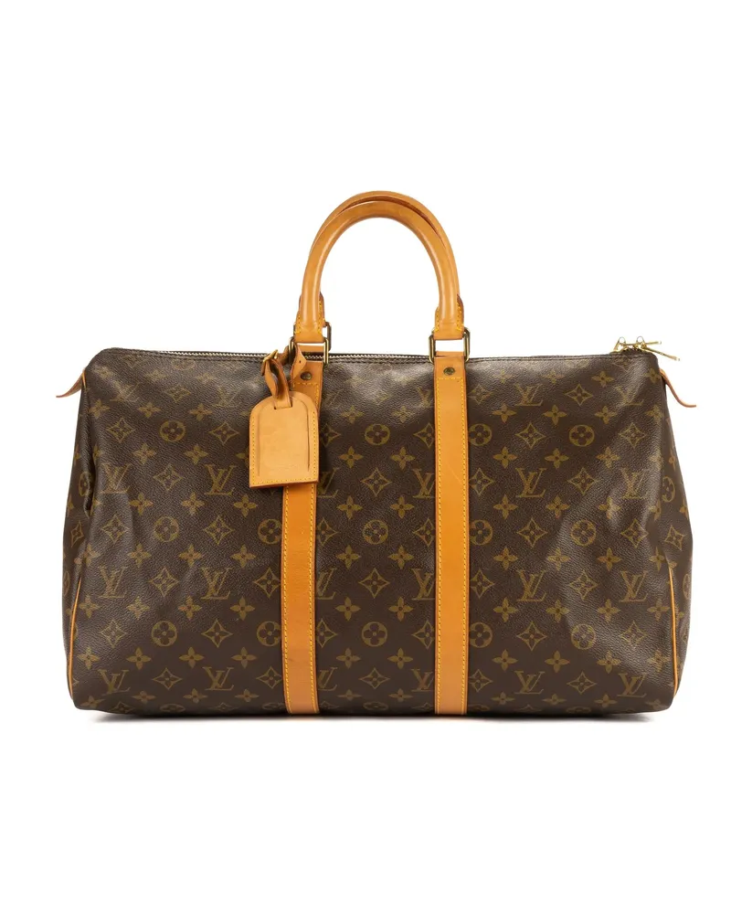 Louis Vuitton Crossbody Bags Keepall 45 braun Braun