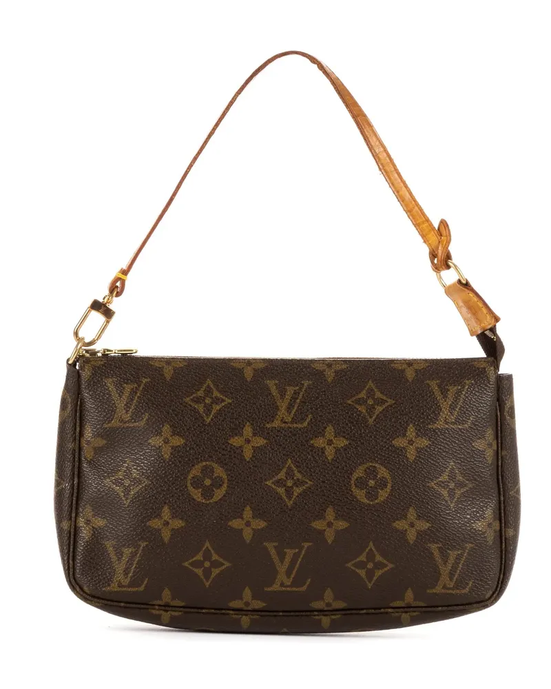Louis Vuitton Crossbody Bags Accessory Pouch braun Braun