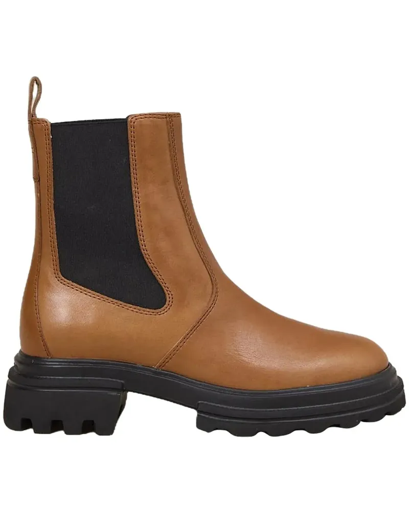 Hogan Stiefel Boots Cuoio Scuro braun Braun