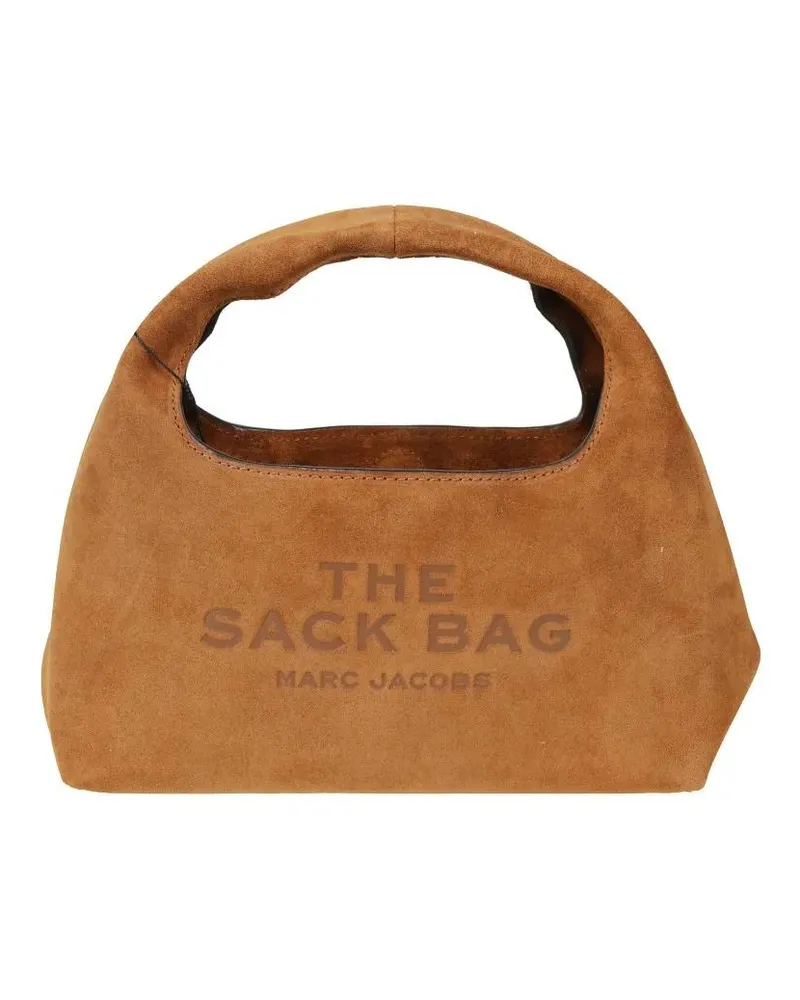 Marc Jacobs Crossbody Bags Structured Beige Handbag With Minimalist Design braun Braun