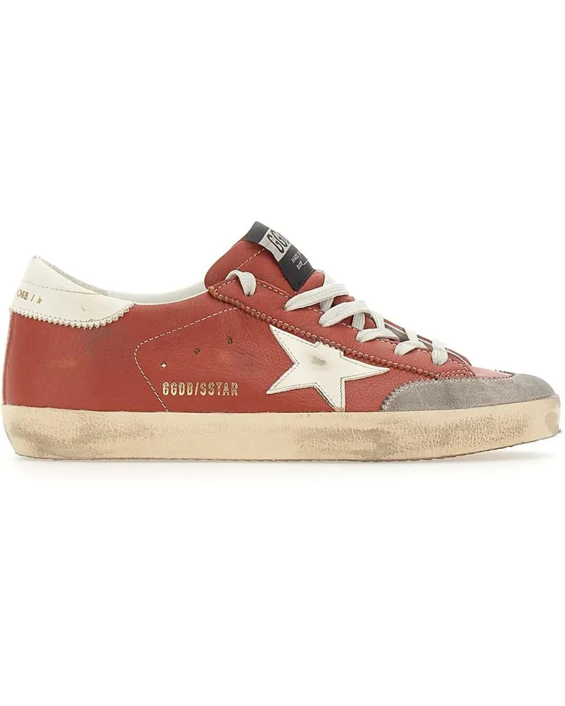 Golden Goose Low-Top Sneaker Dames Super-Star gelb Gelb