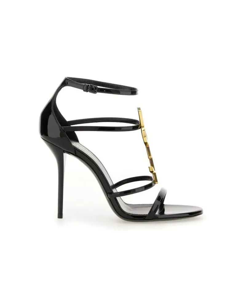 Saint Laurent Sandalen Cassandra Sandal grau Grau