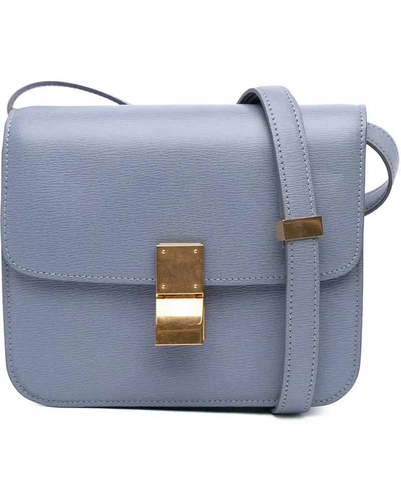 Celine Hobo Bags Teen Liege Calfskin Classic Box blau Blau