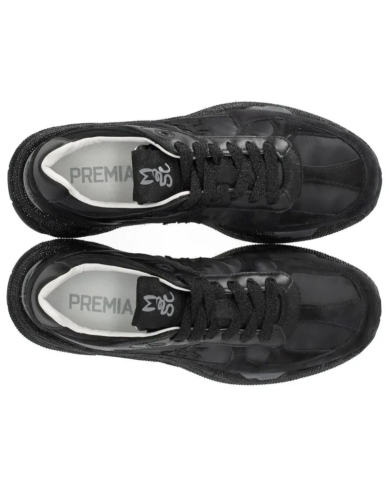 Premiata Low-Top Sneaker Sneakers Black schwarz Schwarz