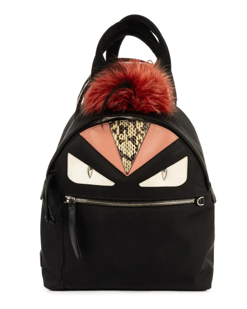 Fendi Crossbody Bags Monster schwarz Schwarz
