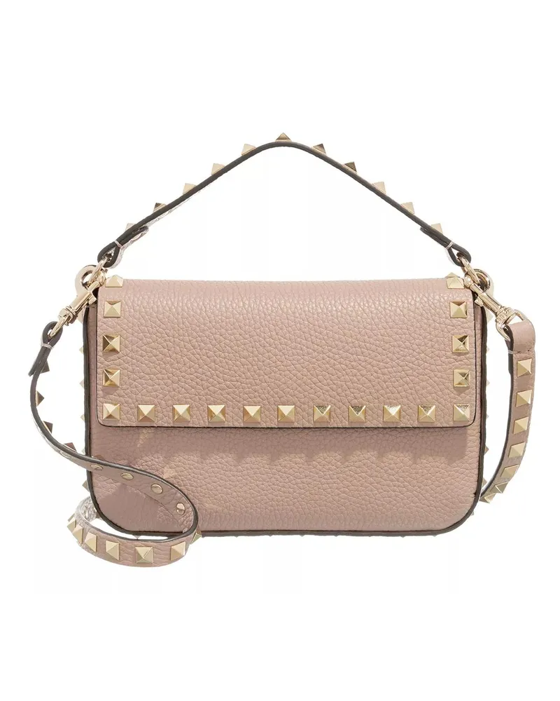 Valentino Garavani Crossbody Bags Mini Rockstud Crossbody Bag Taupe