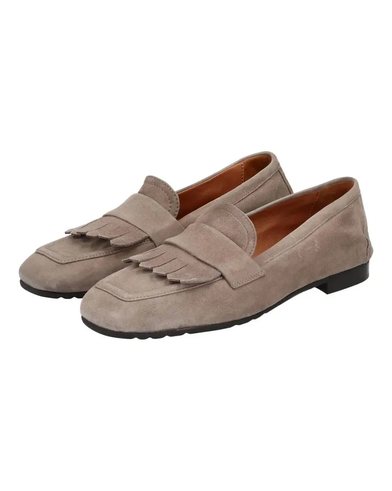 Thea Mika Slipper & Pantoletten Mokassins grau Grau