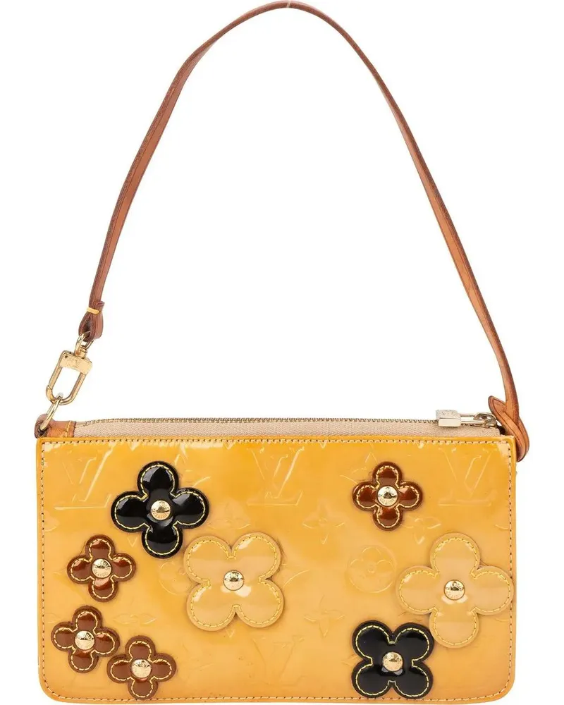 Louis Vuitton Crossbody Bags  Limited Flower Vernis Monogram Lexin gelb Gelb