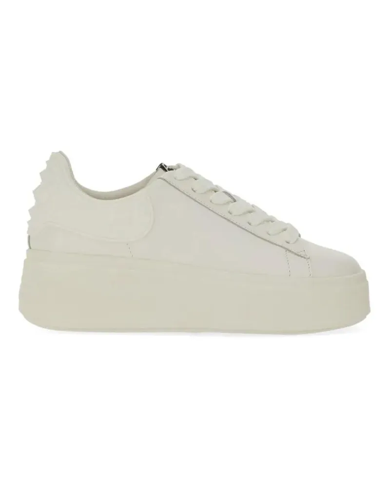 ash Low-Top Sneaker "Moby" Platform Sneakers weiß Weiß